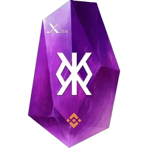 Purple Diamond Rune Stone
