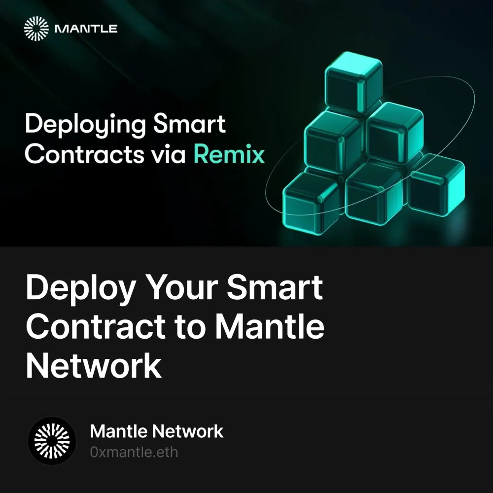 Deploy Your Smart Contract to Mantle Network 364/500 #364