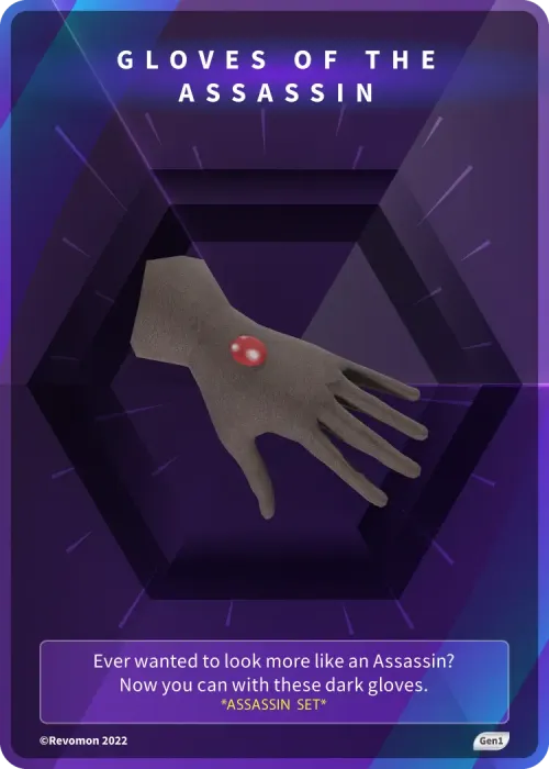 Gloves of the assassin #13662