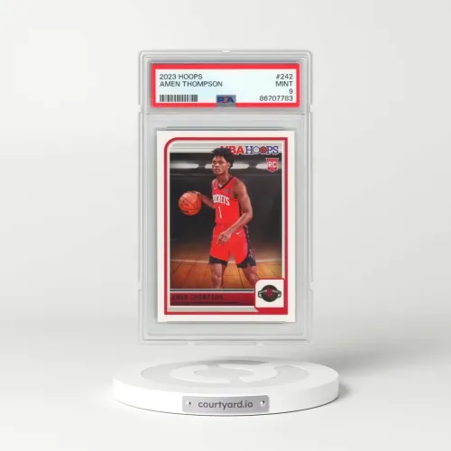 2023 Panini NBA Hoops #242 Amen Thompson (PSA 9 MINT)