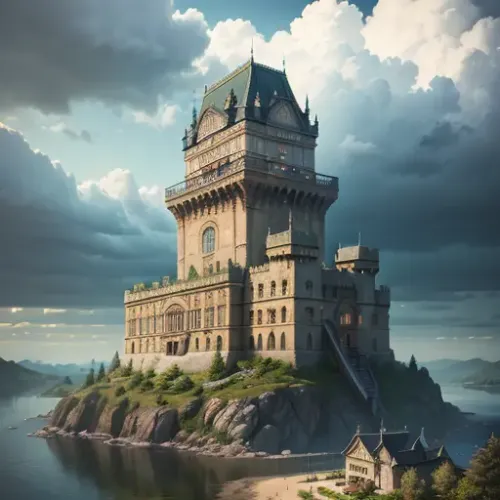 Amazing castle art #66