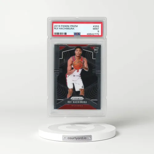 2019 Panini Prizm #255 Rui Hachimura (PSA 9 MINT)
