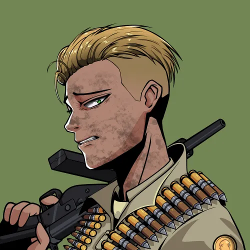 Male Atama WW2 #742