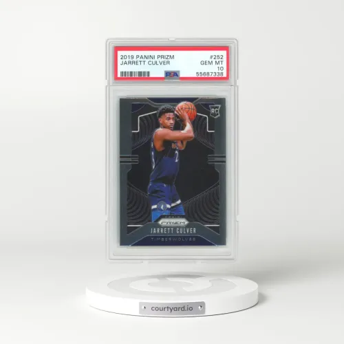 2019 Panini Prizm #252 Jarrett Culver (PSA 10 GEM MINT)