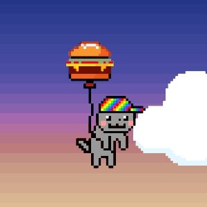 Cheeseburger Nyan Balloon #11