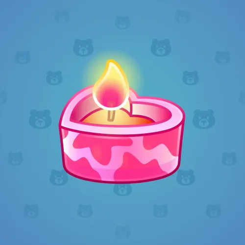 Love Candle #2116