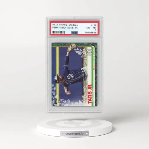2019 Topps Holiday #126 Fernando Tatis Jr. (PSA 8 NM-MT)