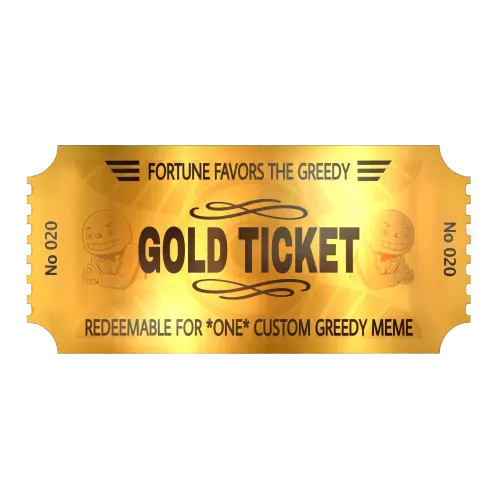 Gold Ticket #20
