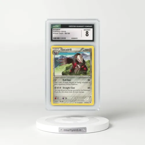 2015 Primal Clash #96/160 Excadrill (CGC 8 NM-MT)