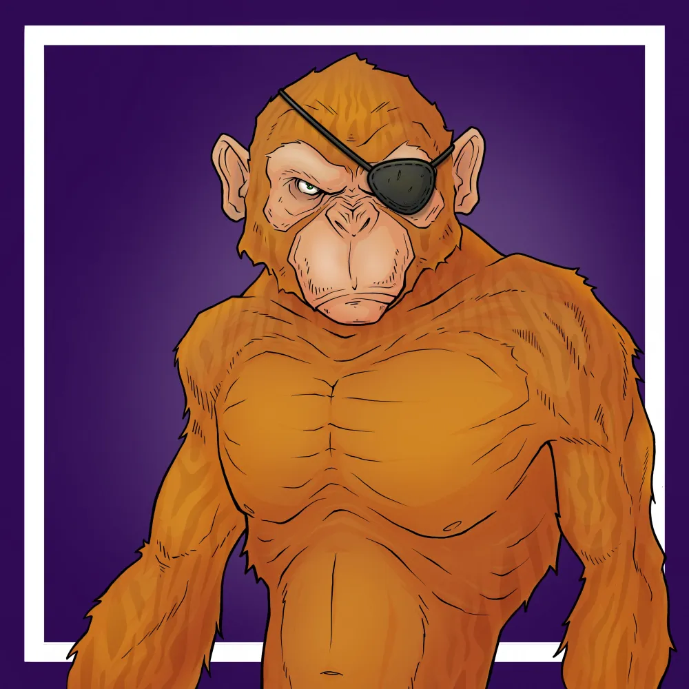 GREAT APES #9689