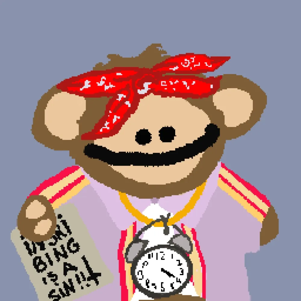 Bitcoin Puppet #387 (#53120281)