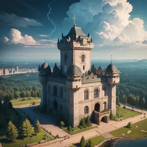 Amazing castle art #111