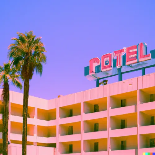 MISS AL SIMPSON X DALL-E 2 - LOST MOTEL 26 #26