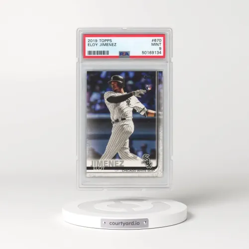 2019 Topps #670 Eloy Jimenez (PSA 9 MINT)