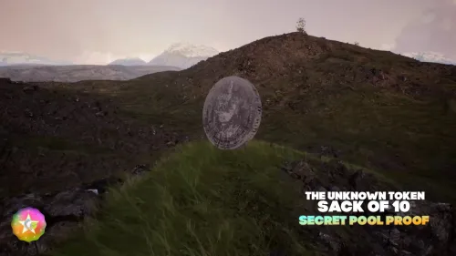 THE UNKNOWN TOKEN, SACK OF 10 #443