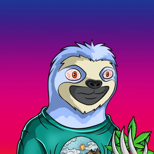 Stoned Sloth V2 #1990