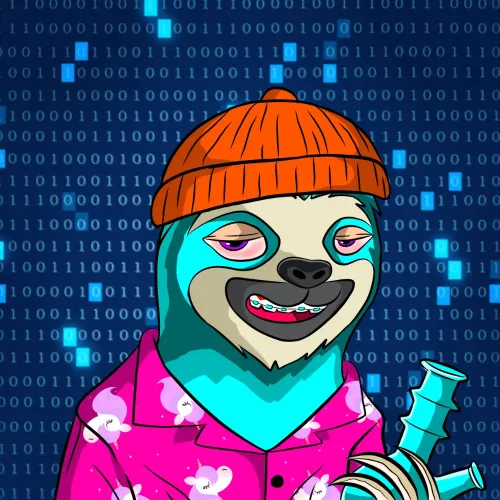 Stoned Sloth V2 #1040