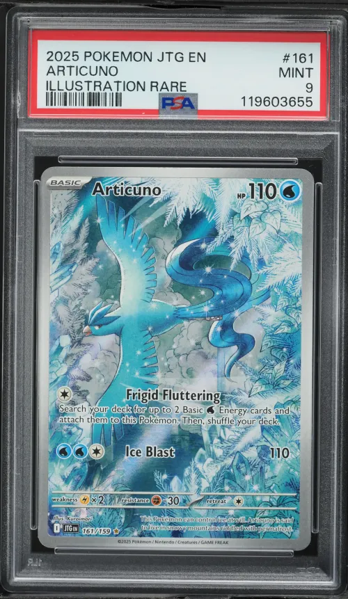 2025 #161 Articuno PSA 9 Jtg EN-