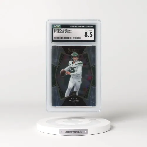 2021 Panini Select #144 Zach Wilson (CGC 8.5 NM-MT+)