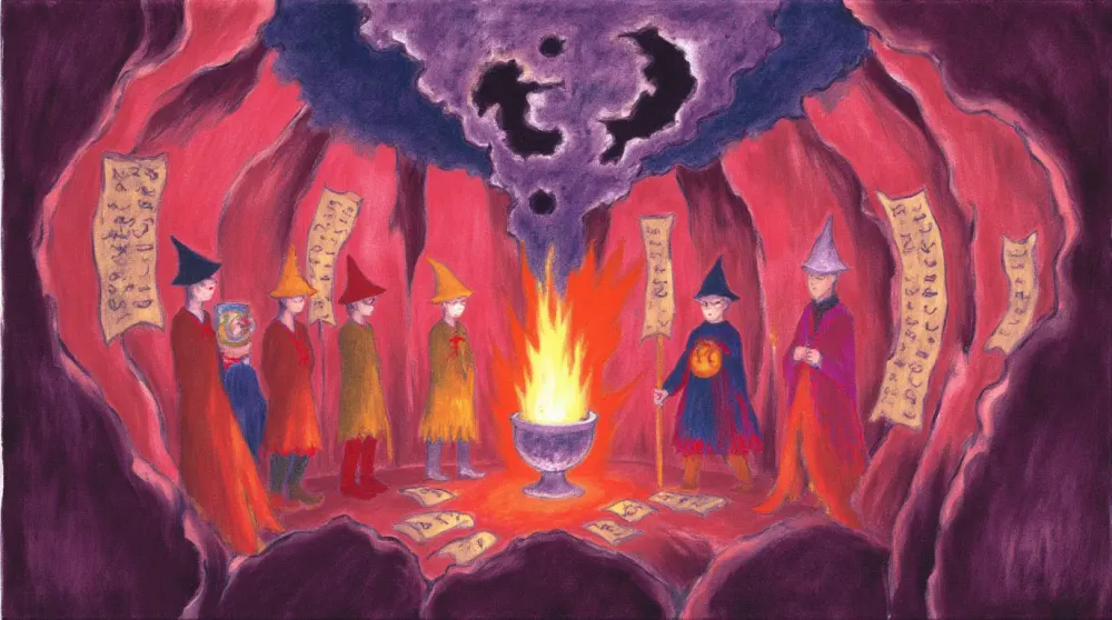 The Fireless Conjuring of the Scroll-Bearers #7