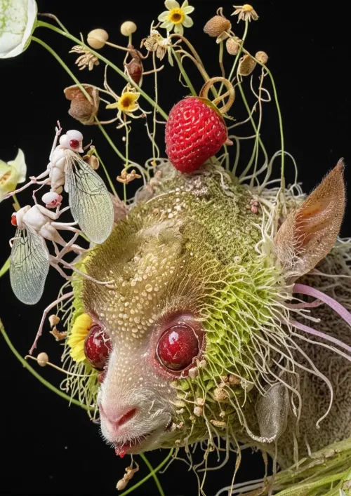 Microscopic Caprine