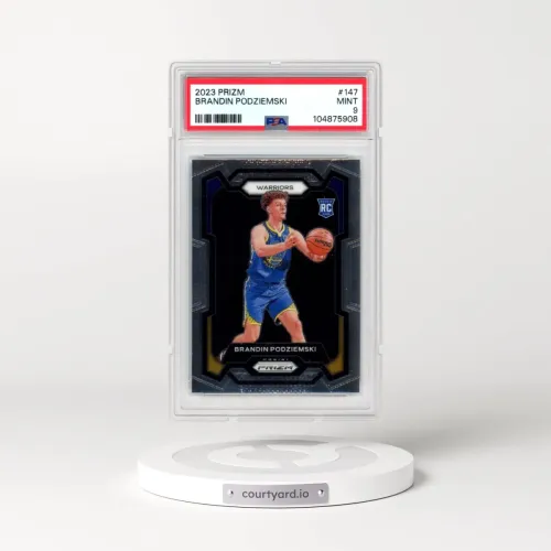 2023 Panini Prizm #147 Brandin Podziemski (PSA 9 MINT)