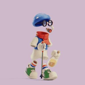 Invisible Friends 3D #3099