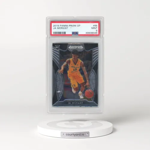 2019 Panini Prizm Draft Picks #65 Ja Morant (PSA 9 MINT)