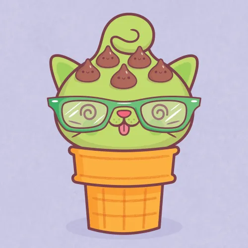 Kitty Cone #1765