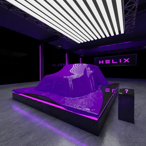 HELIX - MYSTERY CAR PURPLE #2674