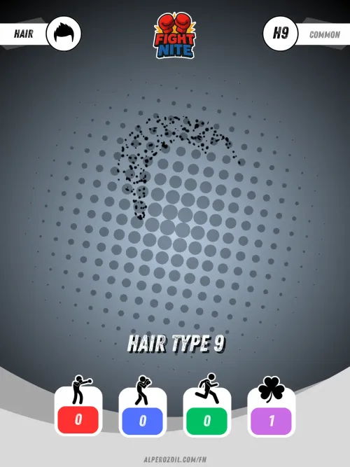 Hair Type 9