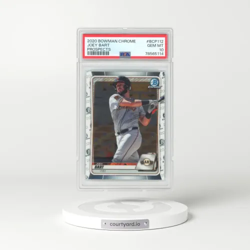 2020 Bowman Chrome Prospects #BCP112 Joey Bart (PSA 10 GEM MINT)