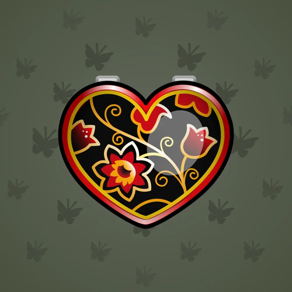 Heart Locket #1014
