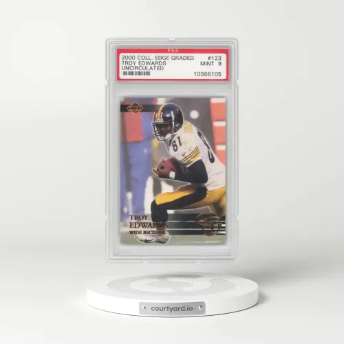 2000 Collector's Edge Graded #123 Troy Edwards - Uncirculated (PSA 9 MINT)