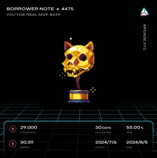 Arcade.xyz Borrower Note #4475