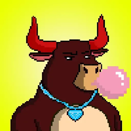 Pixel Crypto Bull society Co #552
