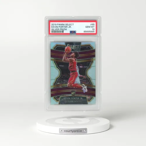 2019 Panini Select #85 Kevin Porter Jr. - Silver Prizm (PSA 10 GEM MINT)