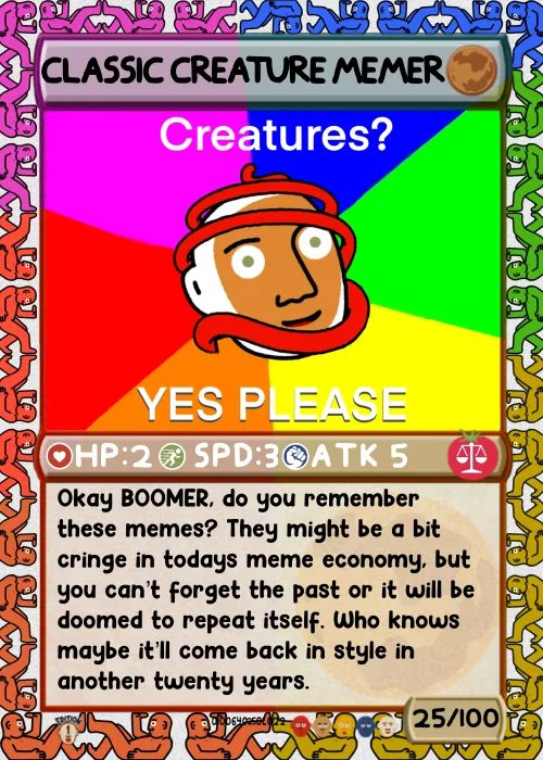 Classic Creature Memer #1109