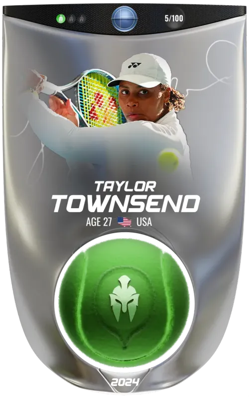 Taylor Townsend - Silver - Mental #7762