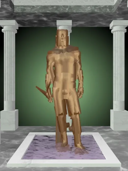 The Angry Old Bronze Man #5560