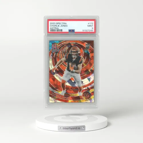 2023 Panini Spectra #172 Charlie Jones - Astral (PSA 9 MINT)