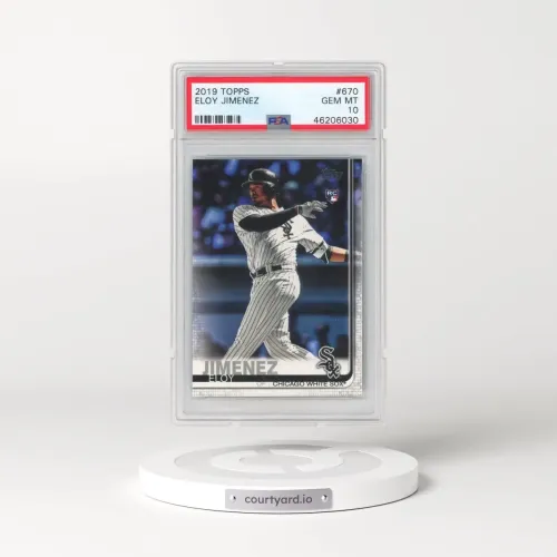 2019 Topps #670 Eloy Jimenez (PSA 10 GEM MINT)