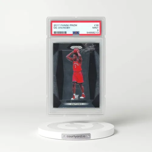 2017 Panini Prizm #38 OG Anunoby (PSA 9 MINT)
