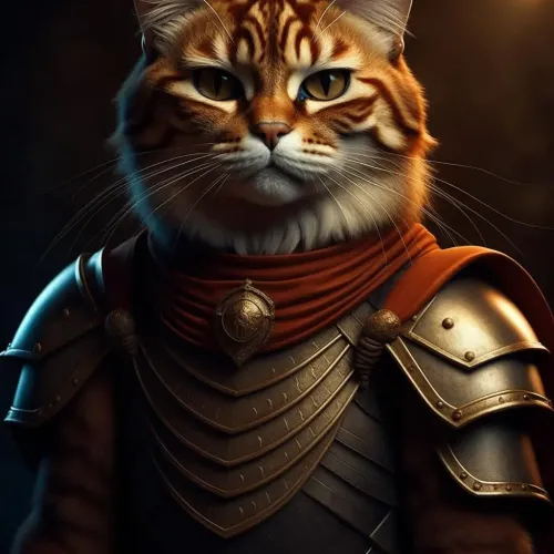 Cat Warrior #5726