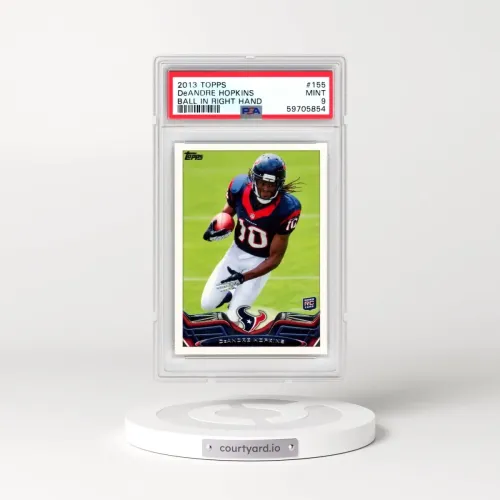 2013 Topps #155 DeAndre Hopkins - Ball in Right Hand (PSA 9 MINT)