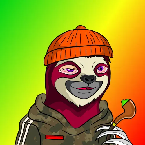 Stoned Sloth V2 #4829