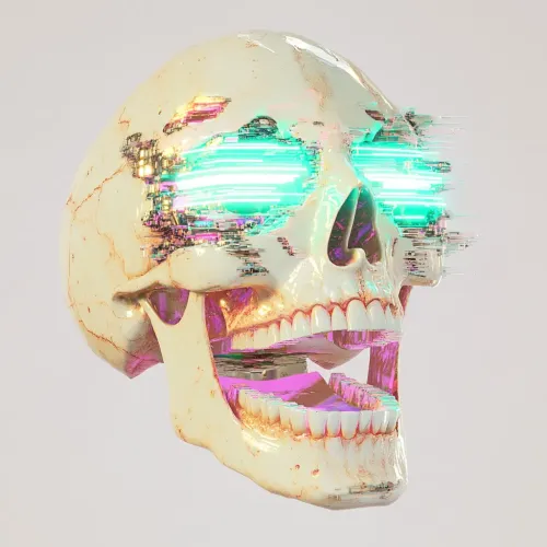 Glitch Skulls #607