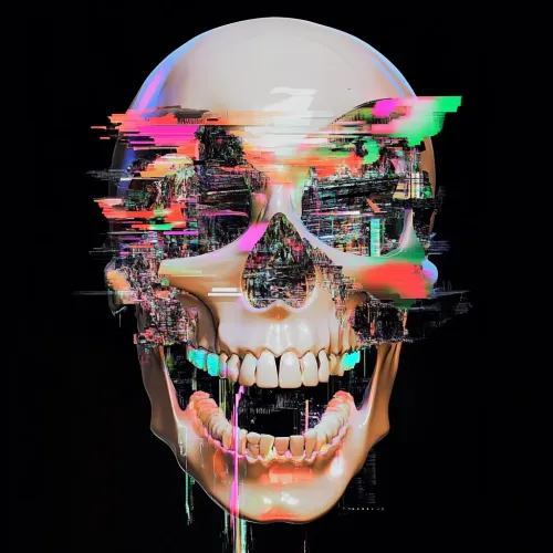 Glitch Skulls #428