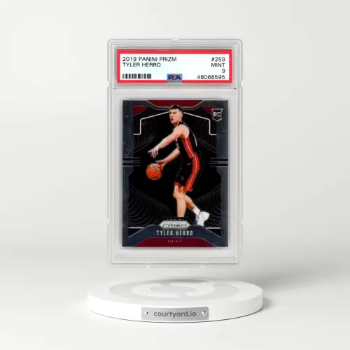 2019 Panini Prizm #259 Tyler Herro (PSA 9 MINT)