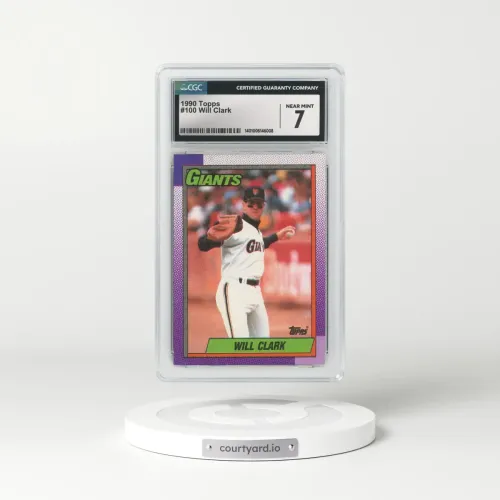 1990 Topps #100 Will Clark (CGC 7 NM)